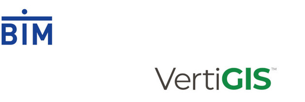 Logos von BIM und VertiGIS