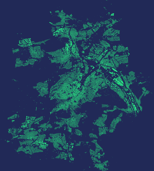Gebäudedatensatz des Landes Baden-Württemberg