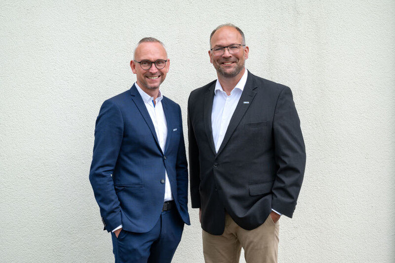 Reinhard Kofler und Lutz Keller, Geschäftsführer der Riwa GmbH