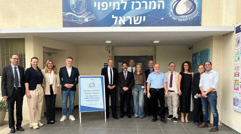 Deutsche und israelische Vermessungsexperten