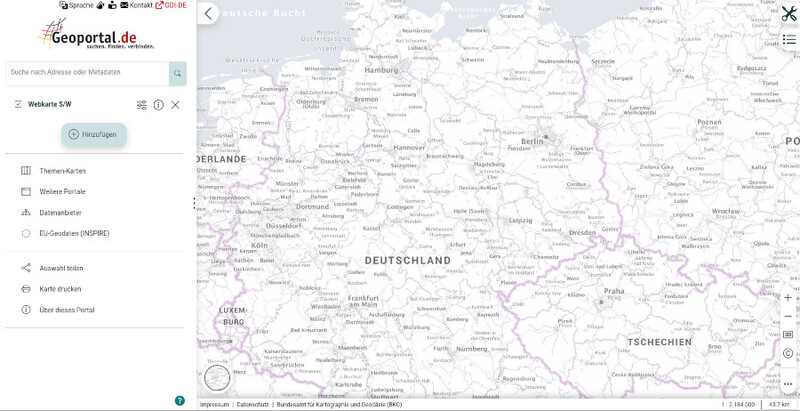 Deutschlandkarte 