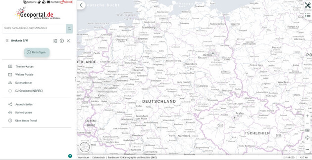 Deutschlandkarte 