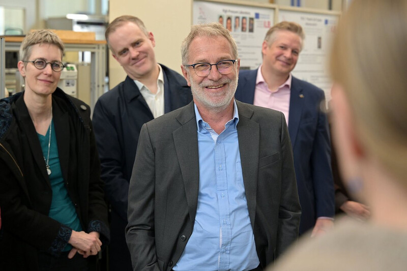 Mehrere Personen im GFZ