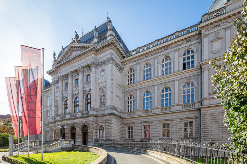 Außenansicht der TU Graz