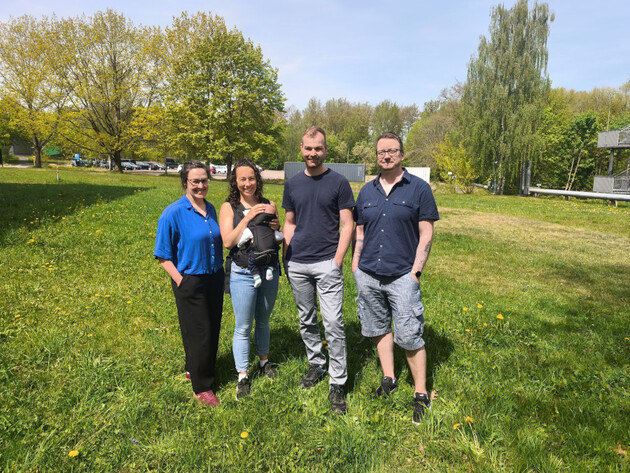Teamfoto des Gründungsteams von Ultrafocus